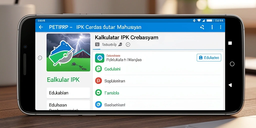 Screenshot utama menampilkan antarmuka sederhana PETIRRP yang intuitif.